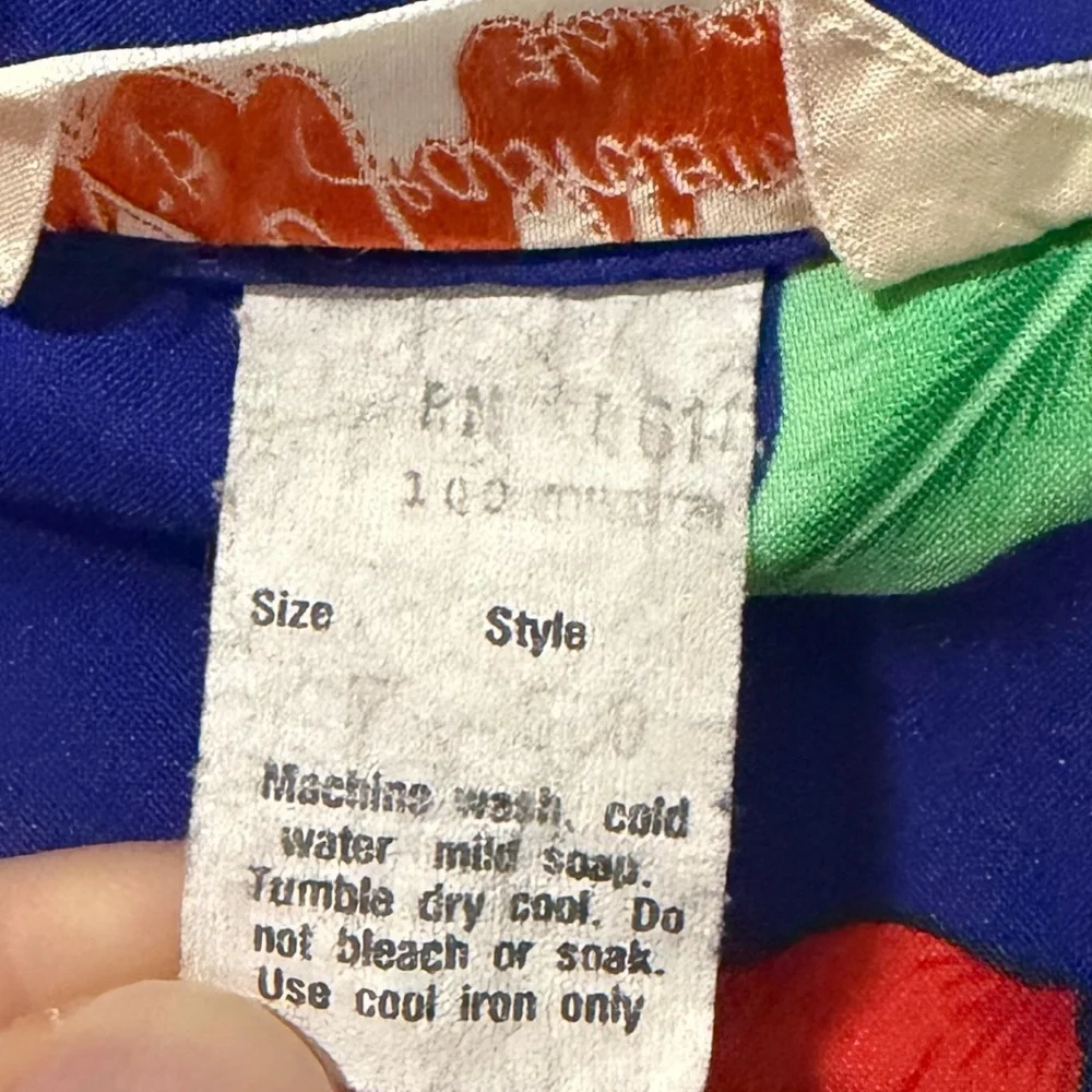 Vintage 1970’s K’s Fashion Hawaii Hawaiian button up shirt - Mens X Large - Picture 3 of 5